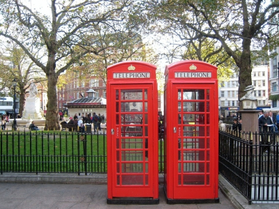 Mobilier urbain emblématique - Londres