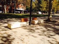 Banc Escofet allées Jules Guesde Toulouse