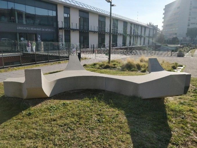 Banc Islero - Hôpital Purpan Toulouse (31)